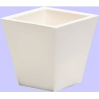 観葉植物用デザインプランター鉢(ホワイト)
