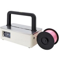 卓上結束機用化粧包装発泡ソフトテープ(8mm×750m)ライトブルー色