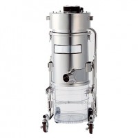 食品工場向け小型軽量移動式乾式連続運転集塵機AC100V(分解洗浄可能)