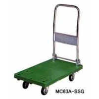 樹脂製台車（折りたたみハンドル300kg）
