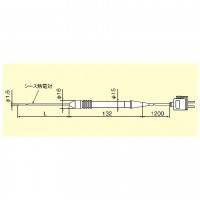 汎用形K熱電対温度センサ（+40～600℃）