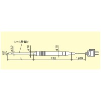 針状形T熱電対温度センサ（-40～200℃）