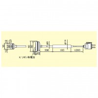 ローラー圧着高温形K熱電対温度センサ（-40～800℃）