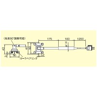 ローラー圧着ベアリング形K熱電対温度センサ（-40～250℃）