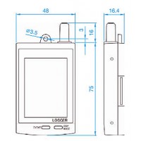 無線データロガーサーミスタ内蔵モデル（単4電池仕様）