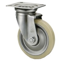 中荷重自在式キャスター高反発ウレタンタイプ（φ150mm）