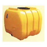 貯水タンク黄色　1300L（目盛付）
