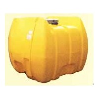 貯水タンク黄色　2000L（目盛付）
