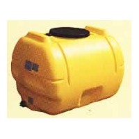 貯水タンク黄色　500L（目盛付）
