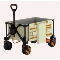 軽量コンパクト折畳式ワゴン電動台車60Kg