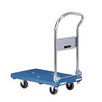 軽量高強度プラスチック小型固定式片袖台車（720×465）