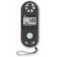 携帯型環境測定器(風速　風量　温度湿度　露点　湿球温度　体感温度　高度　熱射温度　気圧)