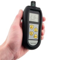 高精度デジタル温湿度計センサー一体型（UKAS校正証明書付き）