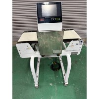 中古日新電子金属探知機 (通過高80mm×通過幅350mm) 品番MS-3137-25SI-10