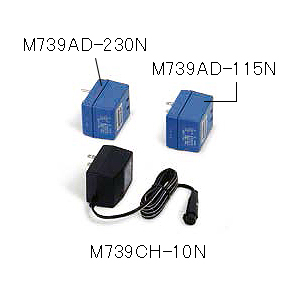 充電器用電圧変換器(AC220/240V用)/M739AD-230N/測定/包装/物流/専門 