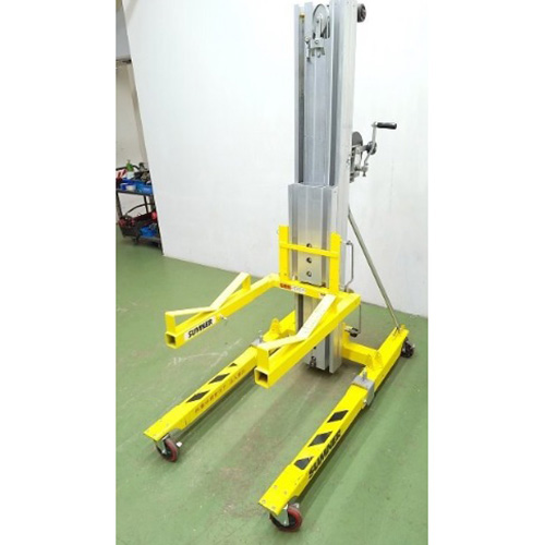 高揚程ワイヤー式手動リフターH3200mm品番W-320(6658) レンタル20日