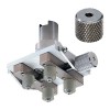 スタンド上部用小型チャック（φ7～50mm）ギザ歯ピン
