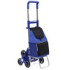 軽量電動階段台車(キャンバスバッグショッピングカート)30Kg