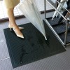 食品工場向疲労軽減クッション格子柄作業床マット(3.5×1110×1700mm)
