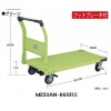 フットブレーキ付鋼鉄台車