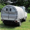軽トラドーム型荷台テント(緑色)