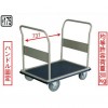 ノーパンク大型車輪スチール台車（両袖ハンドル周定式）