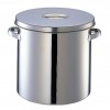 ストック蓋付きステンレスタンク　36L（φ360×360）