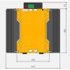 無線ノンストップスケール15TON計量センサープレート2枚+重量表示計器1台セット