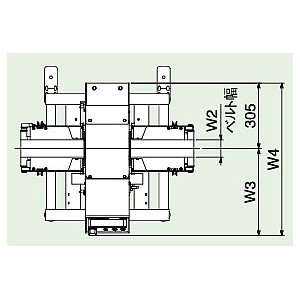 高感度非防水金属検出機ビンプラスチックボトル用(通過幅70mm×通過高さ280mm)