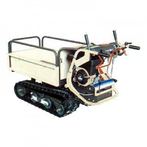 小型歩行クローラー車　手動ダンプタイプ（Li-Startエンジン）