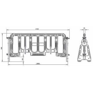 樹脂製フェンスバリケードタイプ