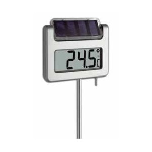 屋外用ソーラーデジタル温度計