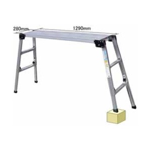 四脚調整高所作業台足場