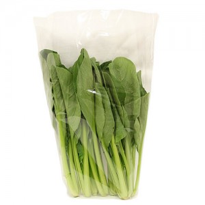 葉物野菜用三角袋　プラマーク入り（280/150×360mm）100枚