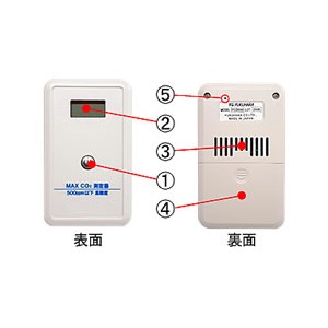高精度ハンデイー二酸化炭素(CO2)濃度測定器