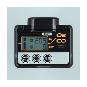 装着型酸素・一酸化炭素ガス検知警報器ロガー（Bluetooth対応）センサー耐水仕様タイプ