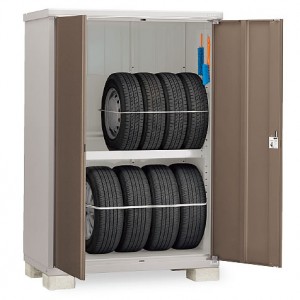 タイヤ専用収納保管庫リーフグリーン