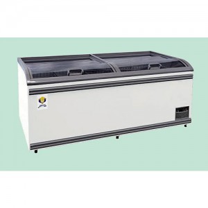 プッシュ型扉ノンフロン大型冷凍ショーケース（-23～-18℃）528L
