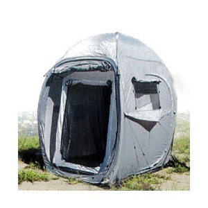 組み立て式車リアゲート接続型テント