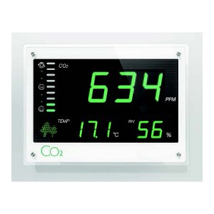 CO2温度湿度モニター(公共施設屋外用)大型表示板