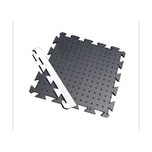 パネルゴムマットサイドスロープ425×60×10tグレー色