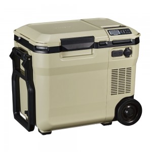 充電式保冷庫保温庫　18L（サンドベージュ）
