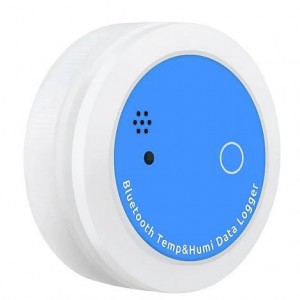 Bluetooth通信スマホ温湿度ロガー(-20～+70℃/0～100%RH)