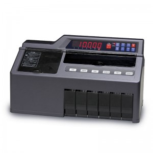 硬貨混合金種選別計数機
