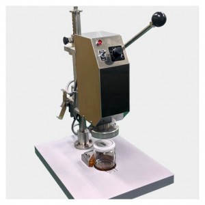 卓上半自動ボトルキャッパー(φ45～80mm/H42～130mm)