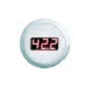 小型無線防水温度計(LED有線AC電源駆動4-2０mAアナログ出力)白色