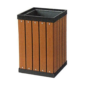 再生木材屋外ゴミ箱(RPウッド)