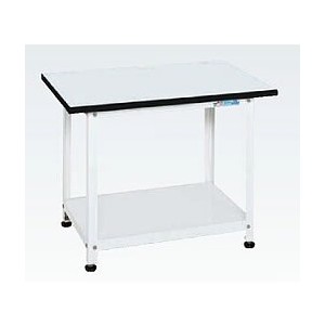 軽量小型作業台ポリエステル天板仕様 均等荷重50kg（750×500×575mm）本体パールホワイト