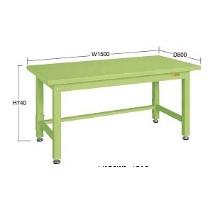 重量作業台均等荷重2000kg（リノリューム天板）