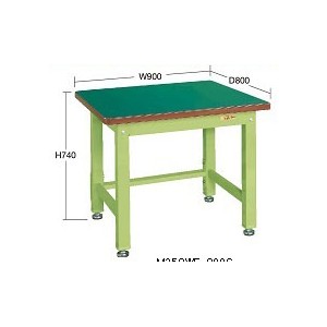 重量作業台均等荷重2000kg（スチール天板）